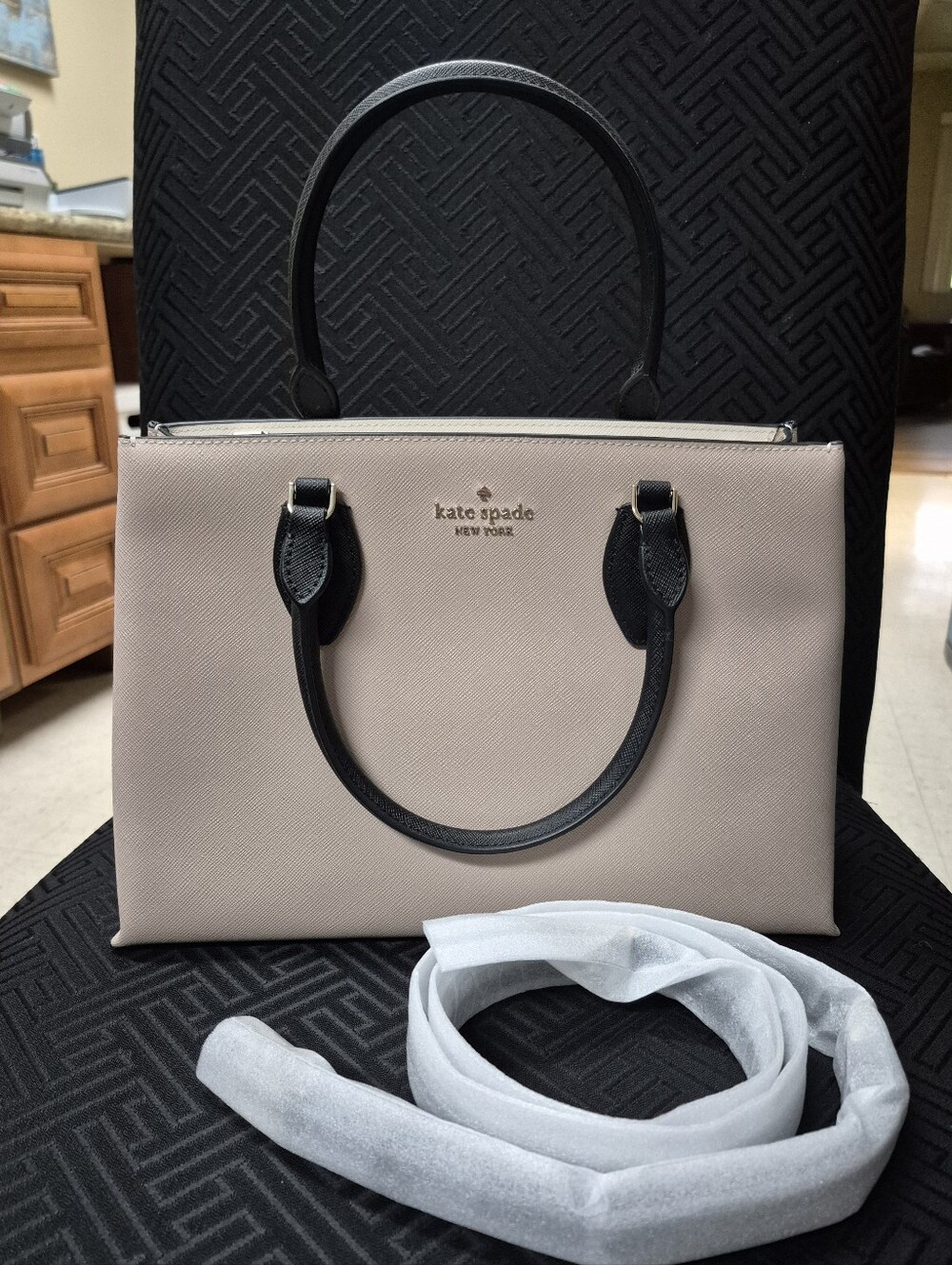 Kate Spade Rae Medium Satchel Warm Beige